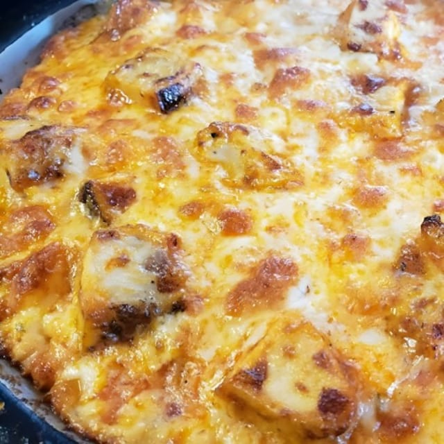 Chicken Ranchero Pizza.