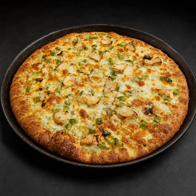 Chicken Fajita Pizza.