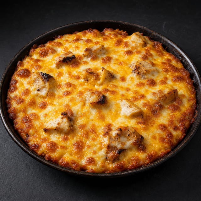 Chicken Ranchero Pizza.