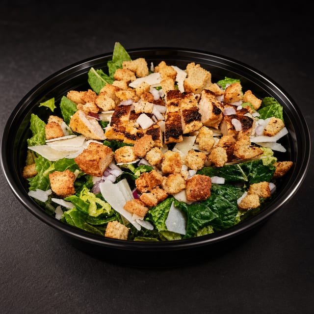 Chicken Caesar Salad.